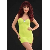 Оригинальное коротенькое платье со сборкой на груди - La Blinque купить с доставкой Оригинальное коротенькое платье со сборкой на груди - La Blinque купить с доставкой