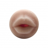 Телесный мастурбатор-ротик Oral Mini Masturbator - Adrien Lastic - в Саратове купить с доставкой