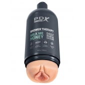 Телесный мастурбатор-вагина Shower Therapy Milk Me Honey - Pipedream - в Саратове купить с доставкой