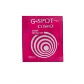 Стимулирующий интимный крем для женщин Cosmo G-spot - 2 гр. - Биоритм - купить с доставкой в Саратове