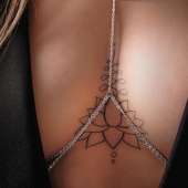 Оригинальная серебристая цепочка на грудь - Сима-Ленд купить с доставкой Оригинальная серебристая цепочка на грудь - Сима-Ленд купить с доставкой