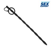 Черный стимулятор уретры Sex Expert - Sex Expert - купить с доставкой в Саратове