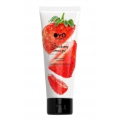 Лубрикант на водной основе OYO Aroma Gel Strawberry с ароматом клубники - 75 мл. - OYO - купить с доставкой в Саратове