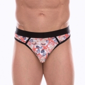 Мужские трусы-стринги с принтом в виде разноцветных ракушек - Don Moris купить с доставкой Мужские трусы-стринги с принтом в виде разноцветных ракушек - Don Moris купить с доставкой