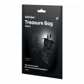 Черный мешочек для хранения игрушек Treasure Bag L - Satisfyer - купить с доставкой в Саратове