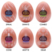 Набор из 6 мастурбаторов-яиц Tenga Egg Variety Pack V - Tenga - в Саратове купить с доставкой