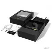 Чёрный перезаряжаемый стимулятор простаты Bruno Black - Lelo - в Саратове купить с доставкой
