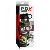 Мастурбатор в камуфляжной колбе Fap Flask - Pipedream - в Саратове купить с доставкой