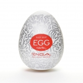 Мастурбатор-яйцо Keith Haring EGG PARTY - Tenga - в Саратове купить с доставкой