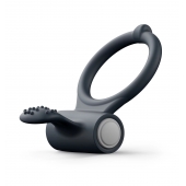 Черное эрекционное кольцо Power Clit - Dorcel - в Саратове купить с доставкой