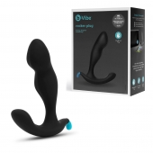 Черный утяжеленный анальный стимулятор Rocker Plug - 12 см. - b-Vibe - в Саратове купить с доставкой