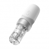 Белый автоматический мастурбатор Extra Sauce - Sauce - в Саратове купить с доставкой