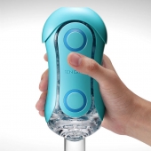 Голубой мастурбатор Tenga Flip ORB Ocean - Tenga - в Саратове купить с доставкой