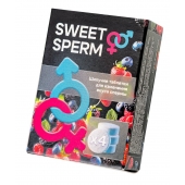 Шипучие таблетки для мужчин Sweet Sperm для изменения вкуса спермы (4 шт. по 0,5 гр.) - Капиталпродукт - купить с доставкой в Саратове