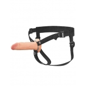 Полый страпон на ремнях 6’’ Hollow Silicone Strap-on - Pipedream - купить с доставкой в Саратове