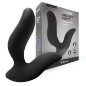 Черный вибромассажер простаты 3,5’’ Curve P-spot Massager - 12 см. - Erokay - в Саратове купить с доставкой