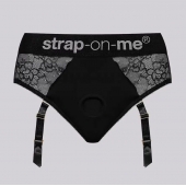 Трусики для фиксации насадок Strap-on-me Harness Lingerie Diva XS - Strap-on-me - купить с доставкой в Саратове