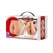 Телесный мастурбатор-полуторс Rolonda - Baile - в Саратове купить с доставкой