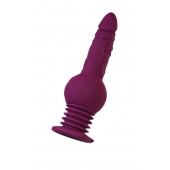 Фиолетовая мини-машина для секса Striker с пультом ДУ - 23,5 см. - ToyFa - купить с доставкой в Саратове