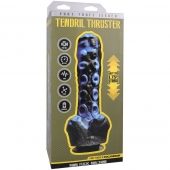 Черно-синяя мини-машина на присоске Tendril Thruster - 21,6 см. - Doc Johnson - купить с доставкой в Саратове
