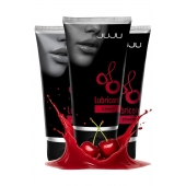 Набор из 3 съедобных лубрикантов JUJU со вкусом вишни - JuJu - купить с доставкой в Саратове