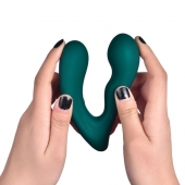 Темно-бирюзовый вибромассажер простаты Solstice X - Magic Motion - в Саратове купить с доставкой