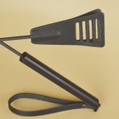 Черный кожаный стек «Сириус» - 60 см. - Sitabella - купить с доставкой в Саратове