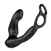 Черный двухмоторный массажер простаты Nexus Simul8 Wave Edition - Nexus Range - в Саратове купить с доставкой