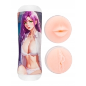 Двусторонний мастурбатор аниме - ротик и вагина - Tokyo Style - в Саратове купить с доставкой