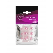 Прозрачная сквозная насадка на пенис с цветными шариками - Erowoman-Eroman - в Саратове купить с доставкой