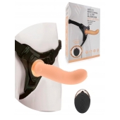 Женский вибрострапон со съемной насадкой и пультом ДУ - Erokay - купить с доставкой в Саратове