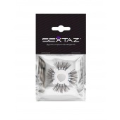 Эластичное эрекционное кольцо с черными «ресничками» - Sextaz - в Саратове купить с доставкой