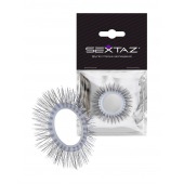 Круглое эрекционное кольцо с «ресничками» - Sextaz - в Саратове купить с доставкой