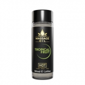 Массажное масло c ароматом тропических фруктов Massage Oil - 100 мл. - HOT - купить с доставкой в Саратове