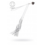 Белая кожаная плеть - 50 см. - Pecado - купить с доставкой в Саратове