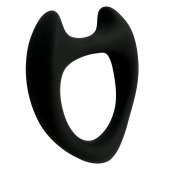 Черное эрекционное кольцо с рожками Wooomy Toro M - Adrien Lastic - в Саратове купить с доставкой