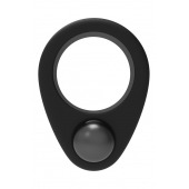 Черное эрекционное кольцо Cockring Single Weight - Dream Toys - в Саратове купить с доставкой