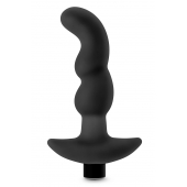 Черный вибромассажер простаты Prostate Massager 03 - 15,2 см. - Blush Novelties - в Саратове купить с доставкой
