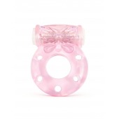 Розовое эрекционное виброкольцо с бабочкой - 1137 - в Саратове купить с доставкой