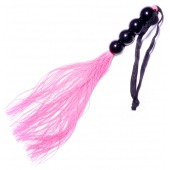 Розовая силиконовая плеть - 35,5 см. - Boys of Toys - купить с доставкой в Саратове
