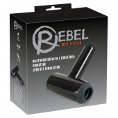 Черный мастурбатор с удобной ручкой Masturbator with 2 Functions - Orion - в Саратове купить с доставкой