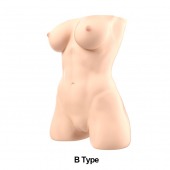 Телесный мастурбатор-торс Jessica B - Naked Factory - в Саратове купить с доставкой