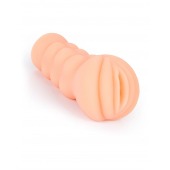 Телесный мастурбатор-вагина с эрекционными кольцами в комплекте - Sexy Girl - в Саратове купить с доставкой