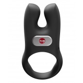 Черное эрекционное виброкольцо Nos - Fun Factory - в Саратове купить с доставкой