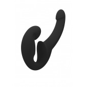 Черный безремневой страпон Share Lite - Fun Factory - купить с доставкой в Саратове