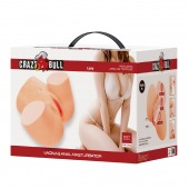 Телесный мастурбатор Liora с 2 любовными тоннелями - Baile - в Саратове купить с доставкой