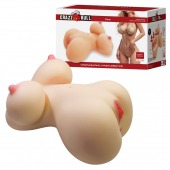 Телесный мастурбатор-торс Fiona - Baile - в Саратове купить с доставкой