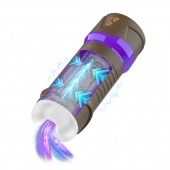 Интерактивный мастурбатор Misty с вакуумом, вибрацией и сжатием - Shots Media BV - в Саратове купить с доставкой