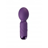 Фиолетовый мини-wand вибратор для стимуляции эрогенных зон - Secwell