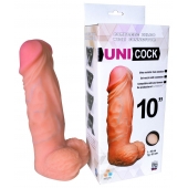 Фаллическая насадка Харнесс UNICOCK 10  - 25 см. - LOVETOY (А-Полимер) - купить с доставкой в Саратове